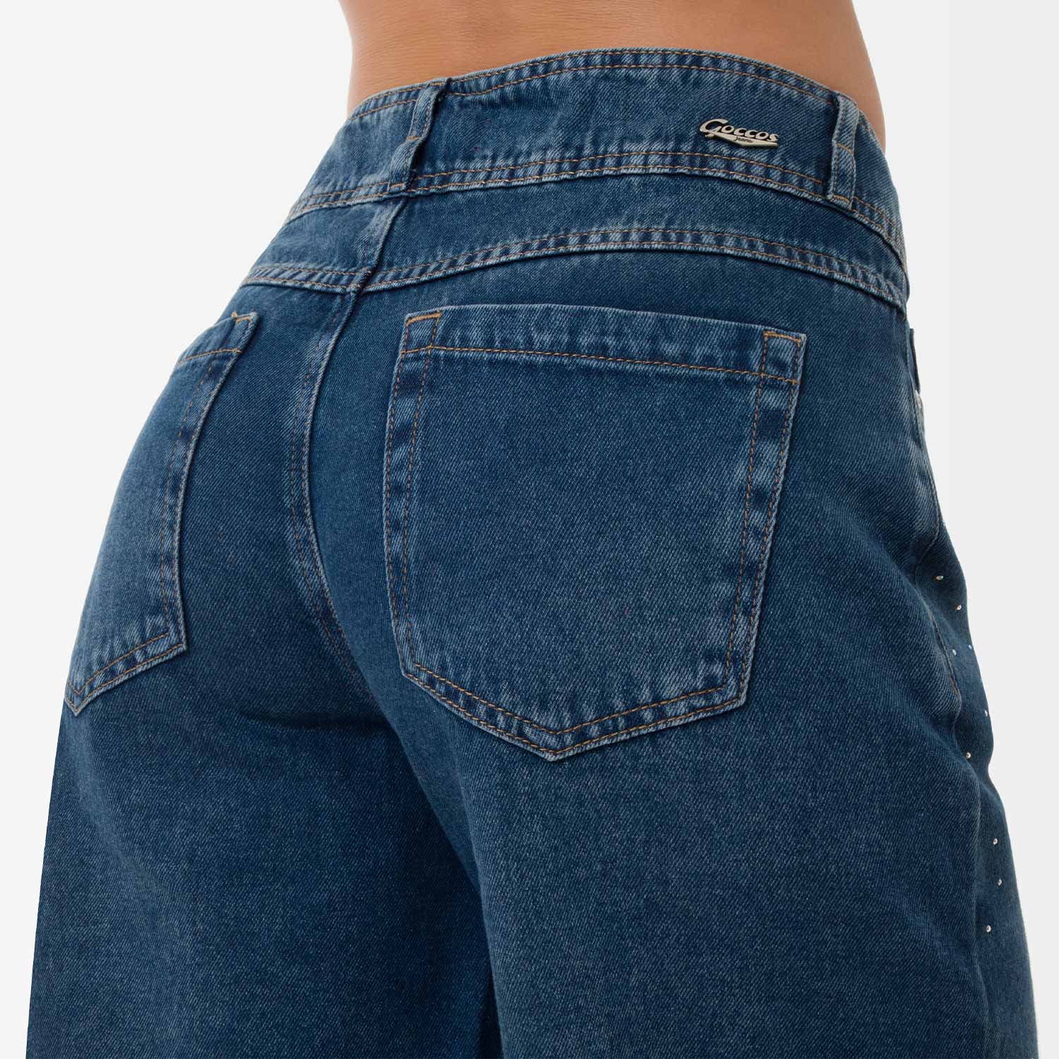 SHORT JORTS DENIM MUJER GOCCOS ZAMARI - 4