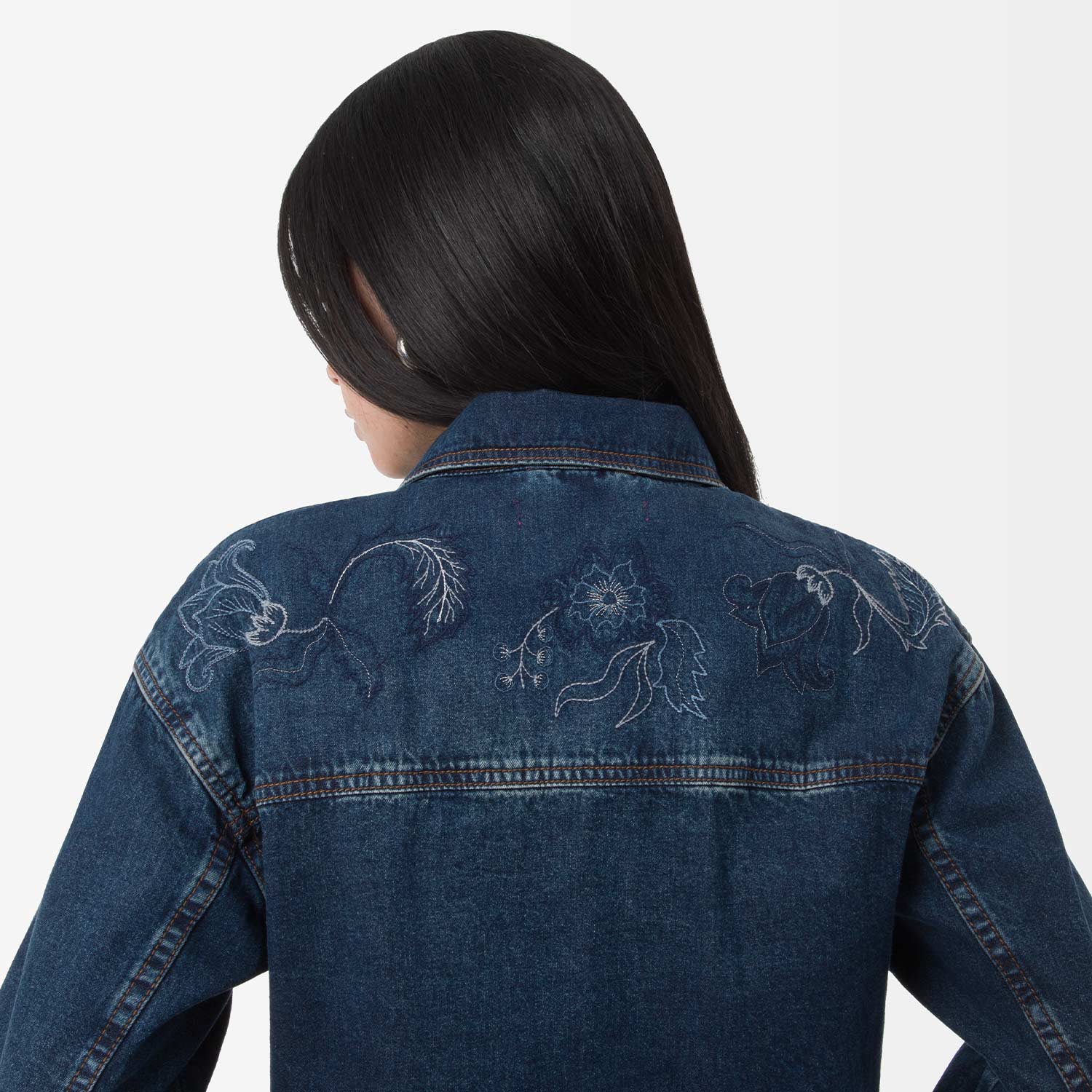 CASACA DENIM MUJER GOCCOS XALE C - 4