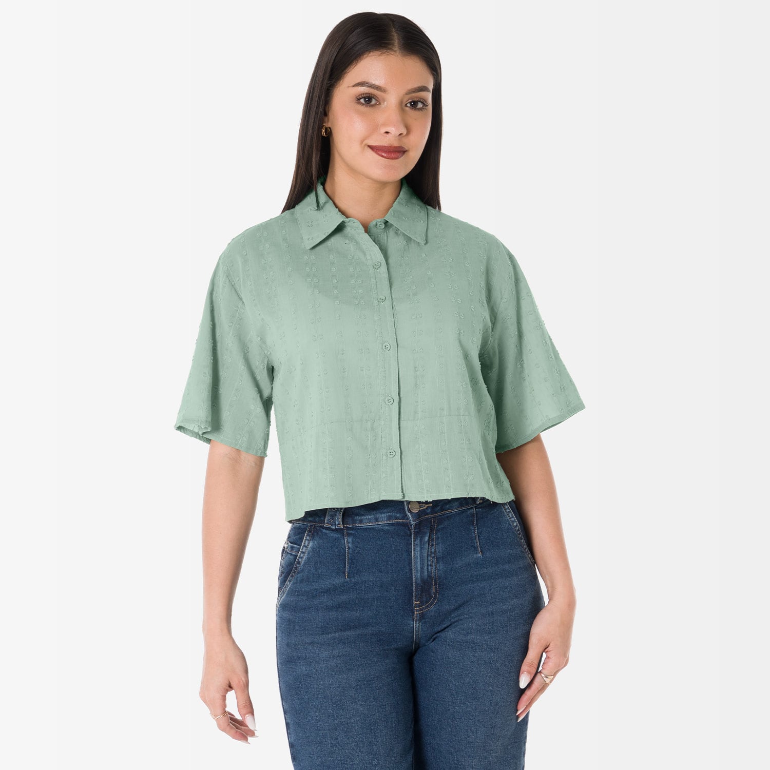 BLUSA LINO MUJER GOCCOS YEXA - 1