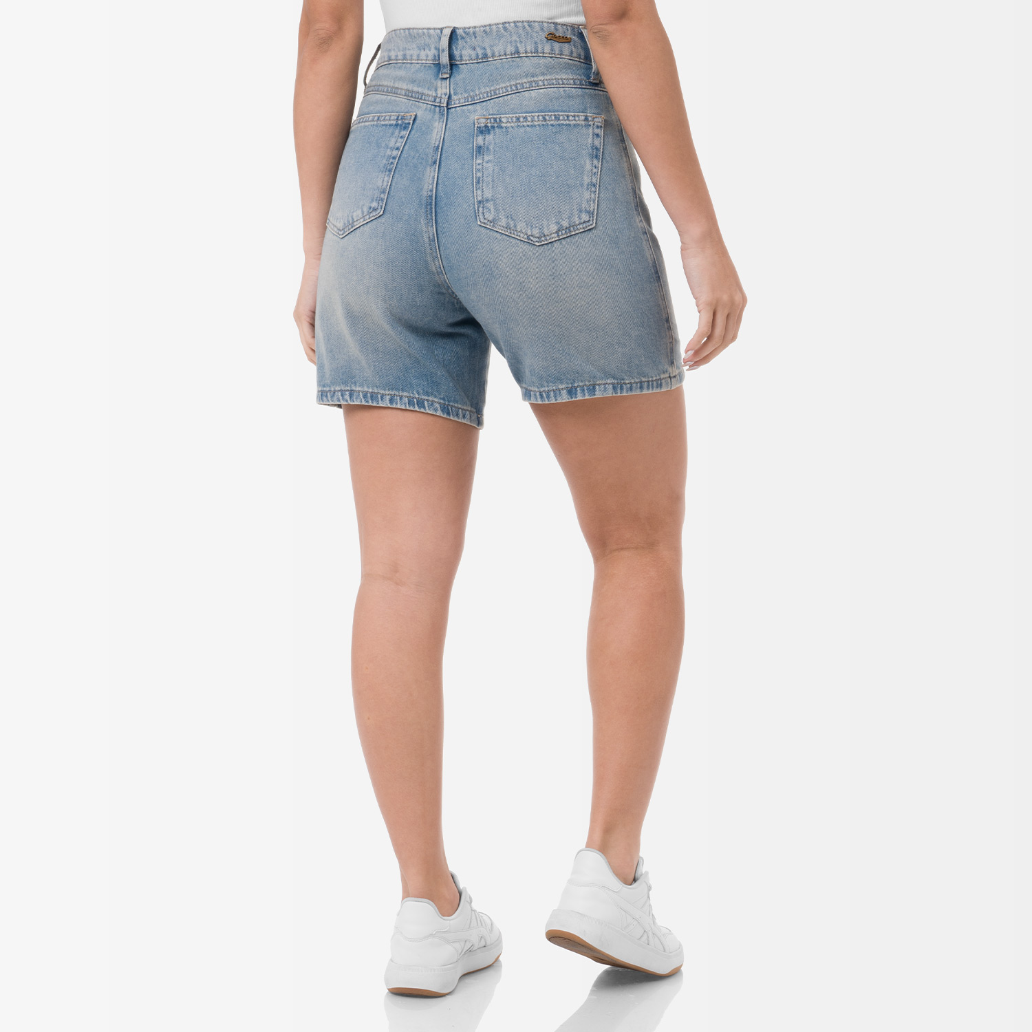 SHORT BERMUDA DENIM MUJER GOCCOS MELBU - 2