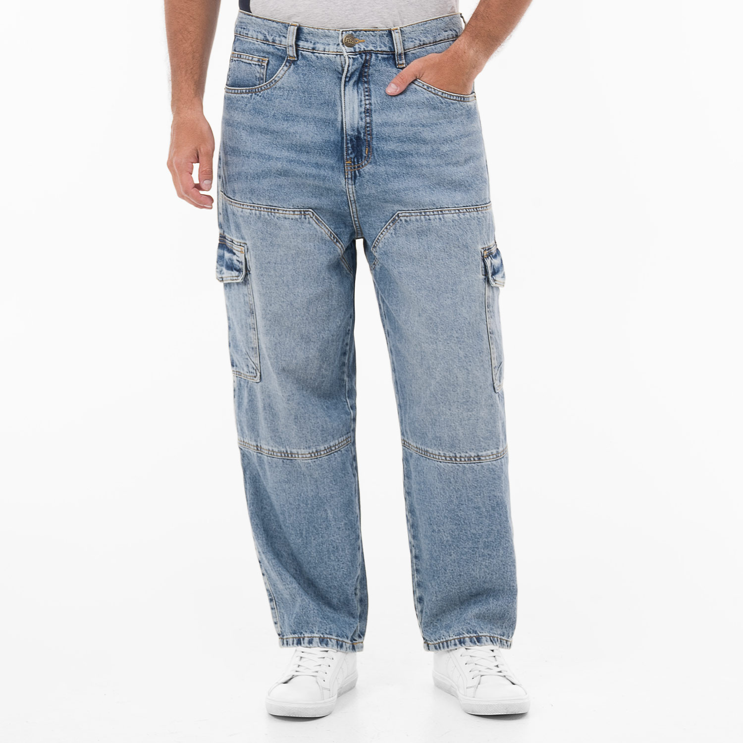 PANTALÓN JEAN DENIM HOMBRE FITS ME KLEPS - 1