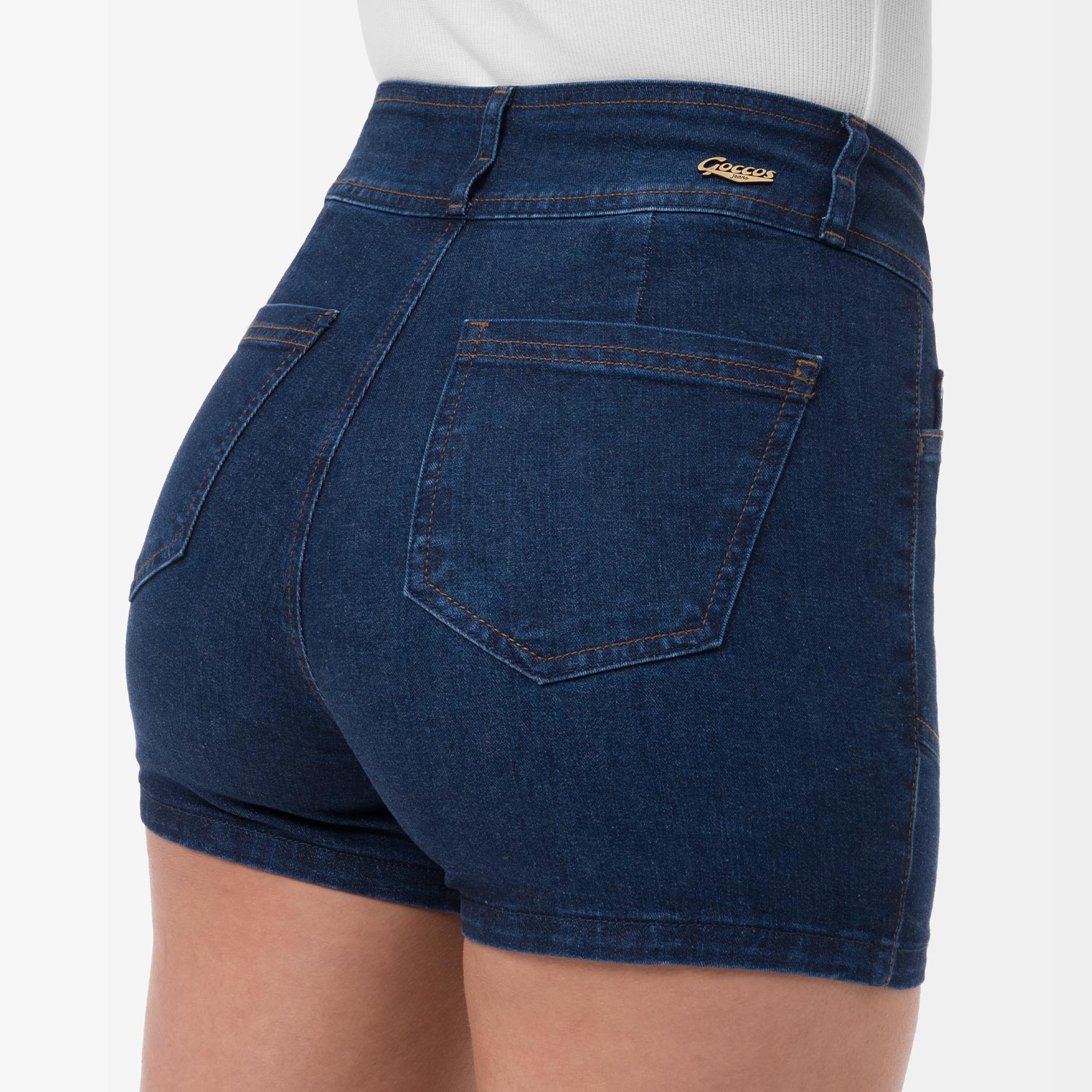 SHORT DENIM STRETCH MUJER GOCCOS SUJA - 4