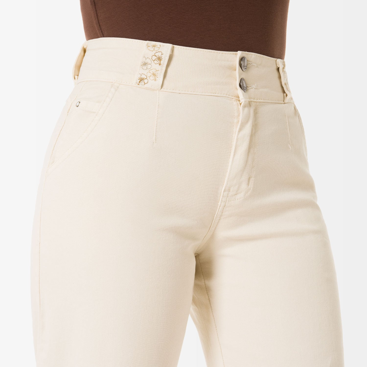PANTALÓN DRILL STRETCH MUJER GOCCOS YANYA - 3