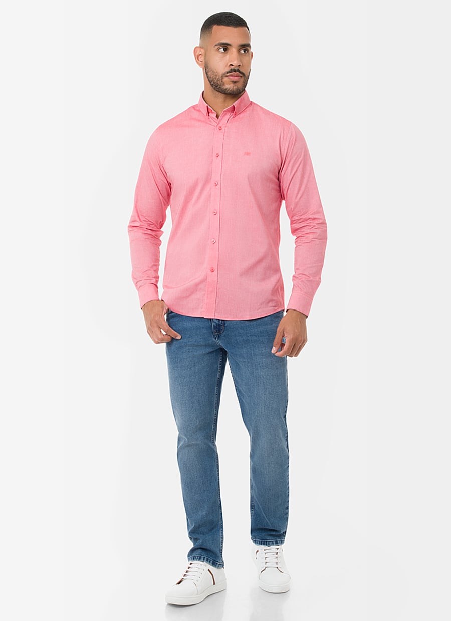 CAMISA CLASICO OXFORD CABALLERO VITALIZ ML - 2