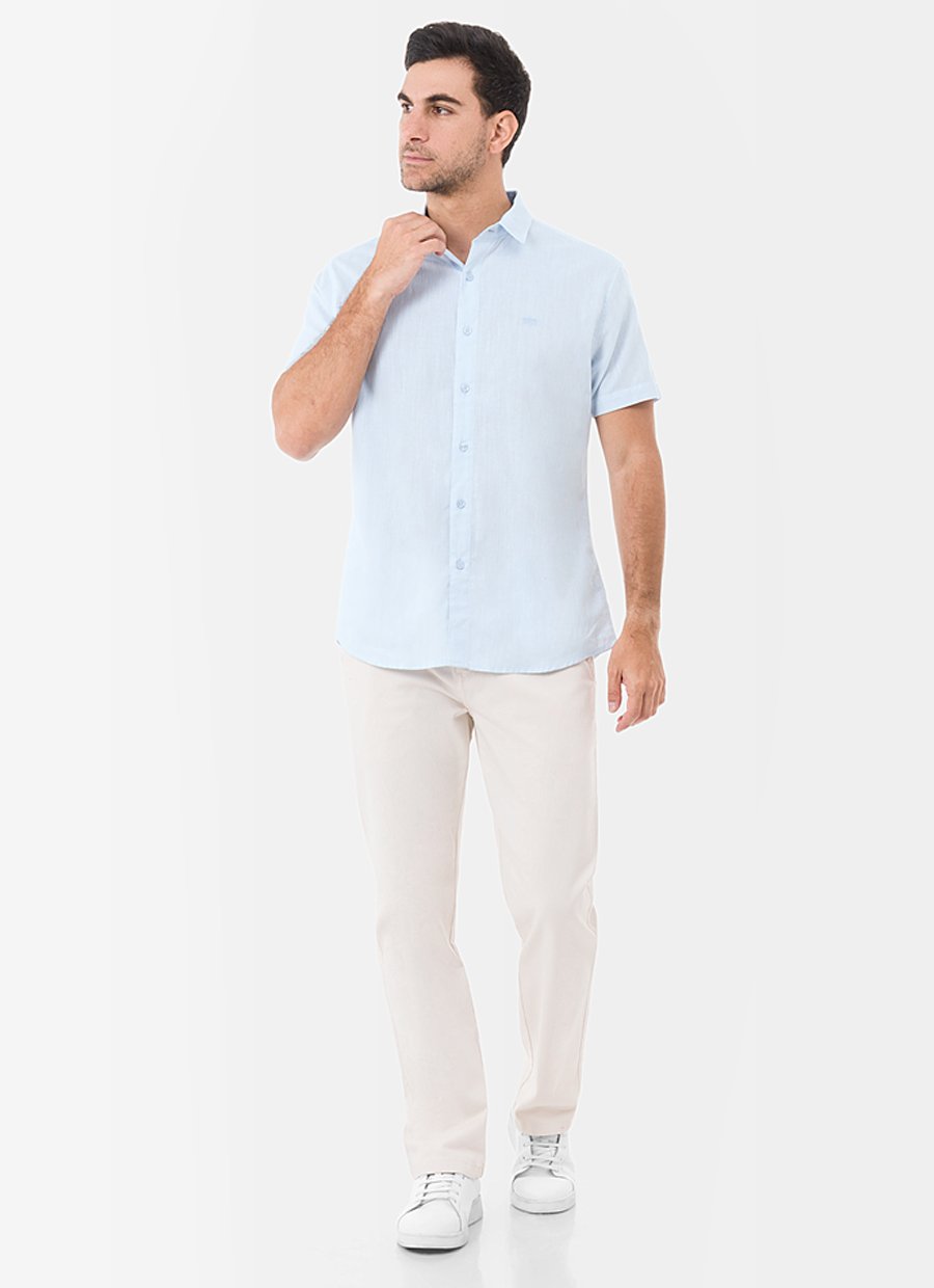 CAMISA CLASICO LINO CABALLERO BERNALD MC - 2