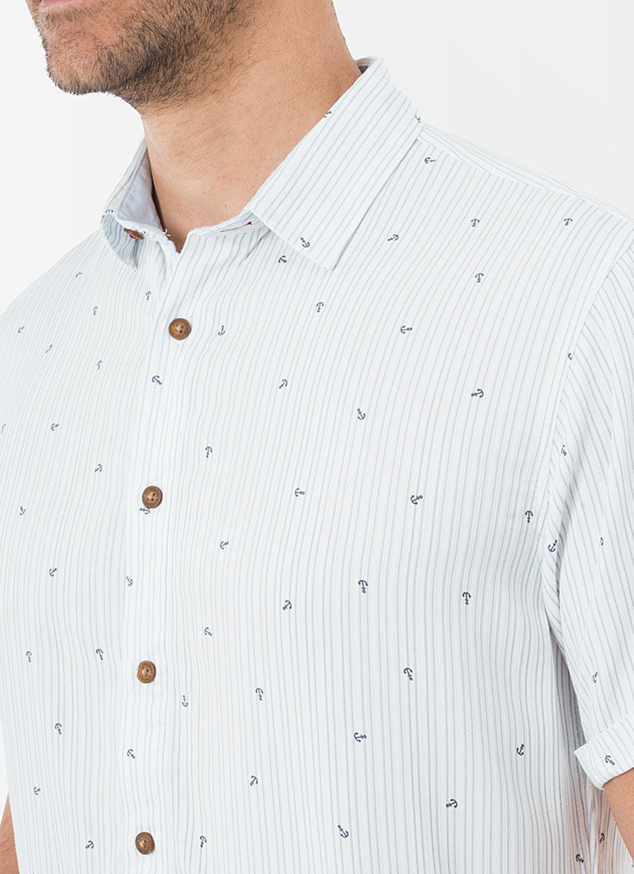 CAMISA MODA LISTADA CABALLERO SUENDET - 4
