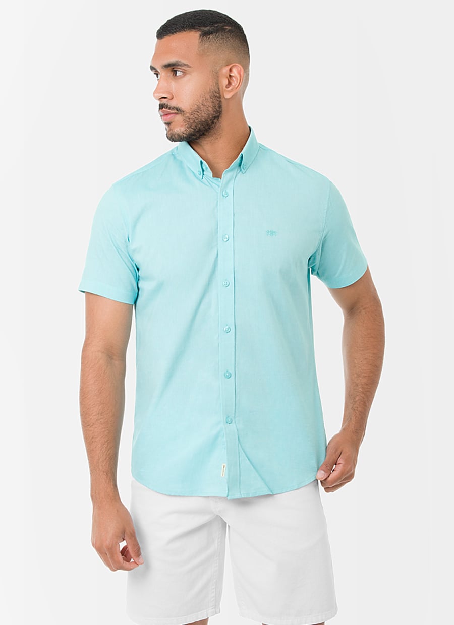 CAMISA CLASICO OXFORD CABALLERO VITALIZ MC - 1