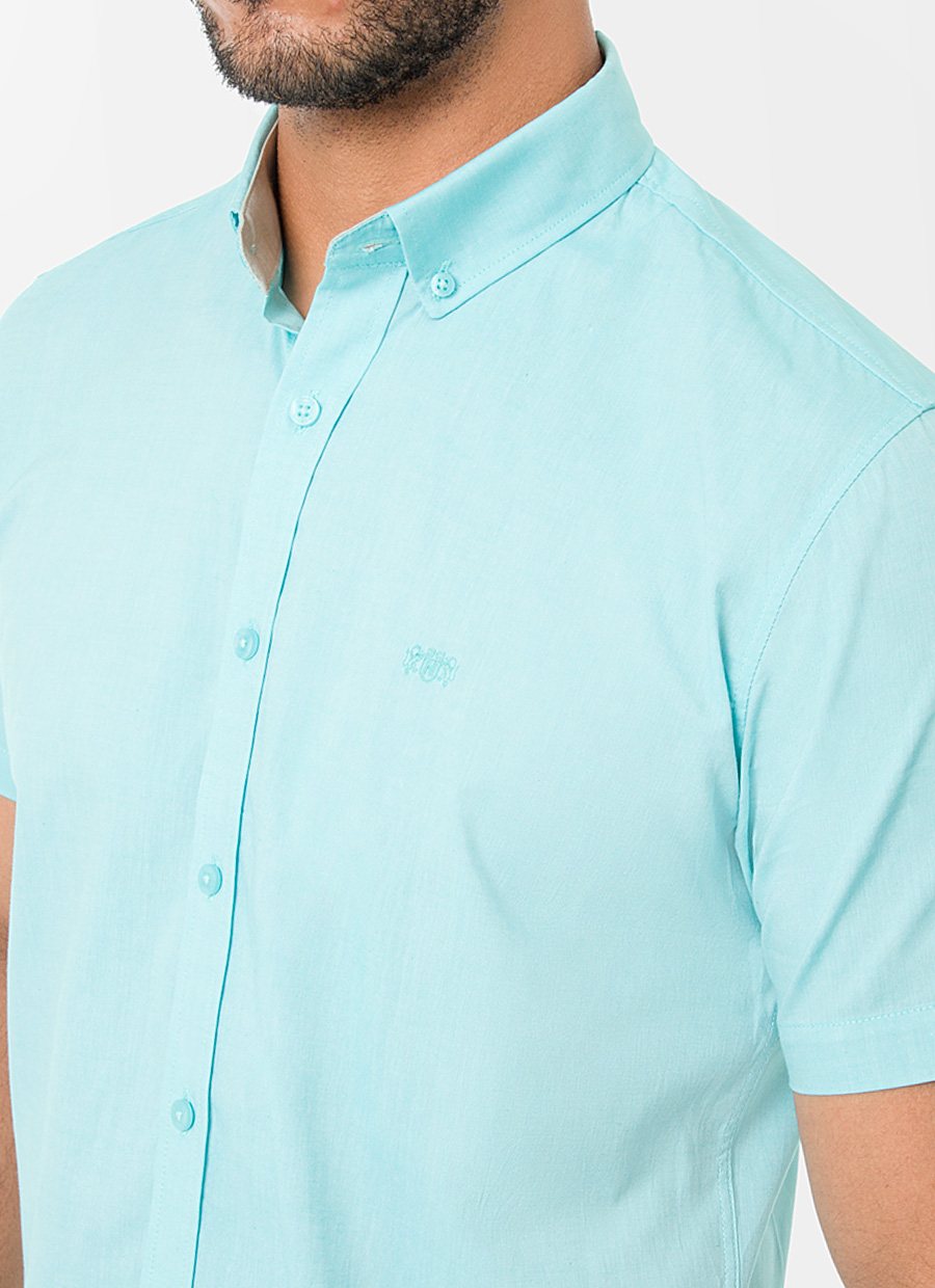 CAMISA CLASICO OXFORD CABALLERO VITALIZ MC - 4