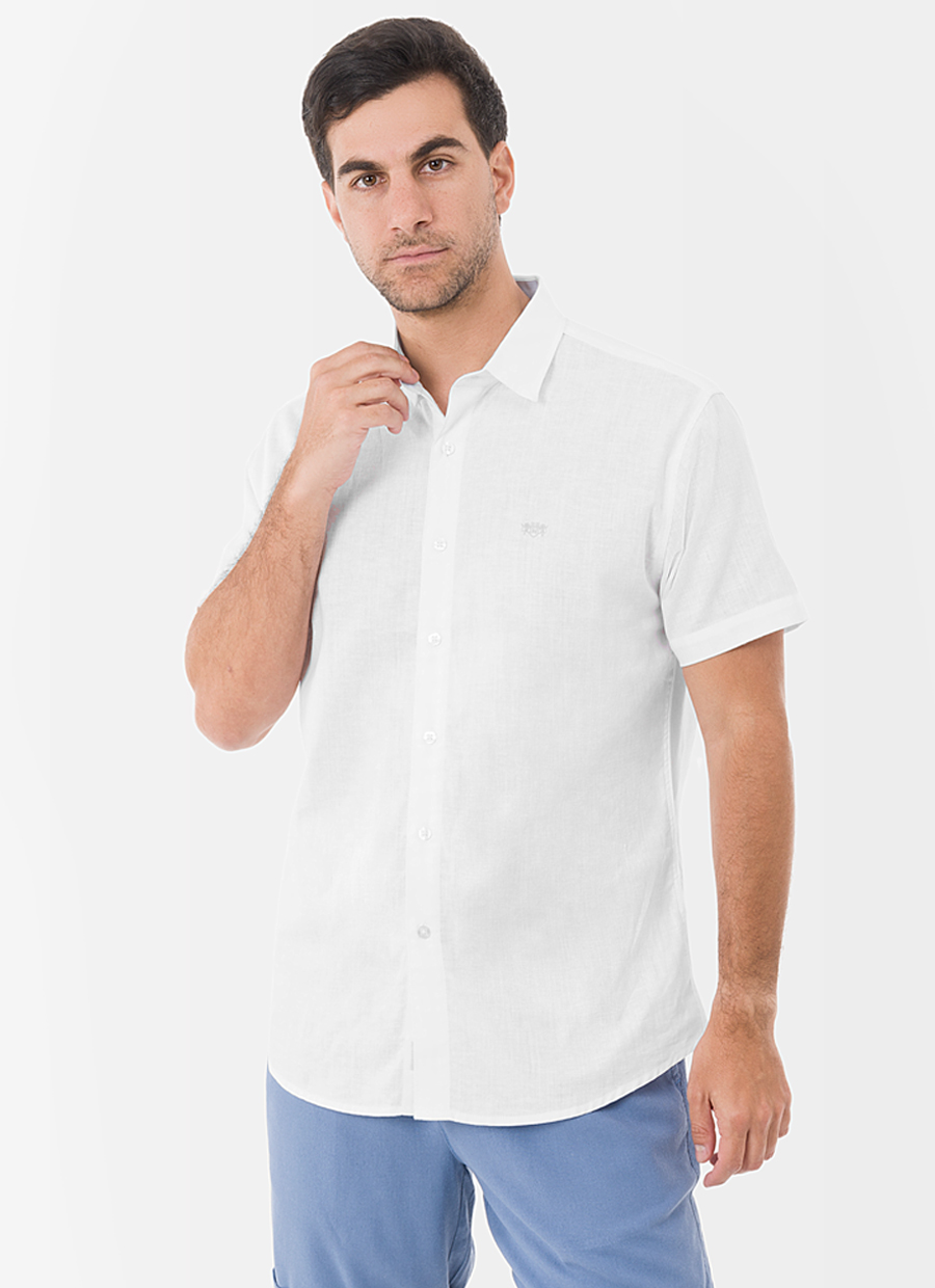 CAMISA CLASICO LINO CABALLERO BERNALD MC - 1