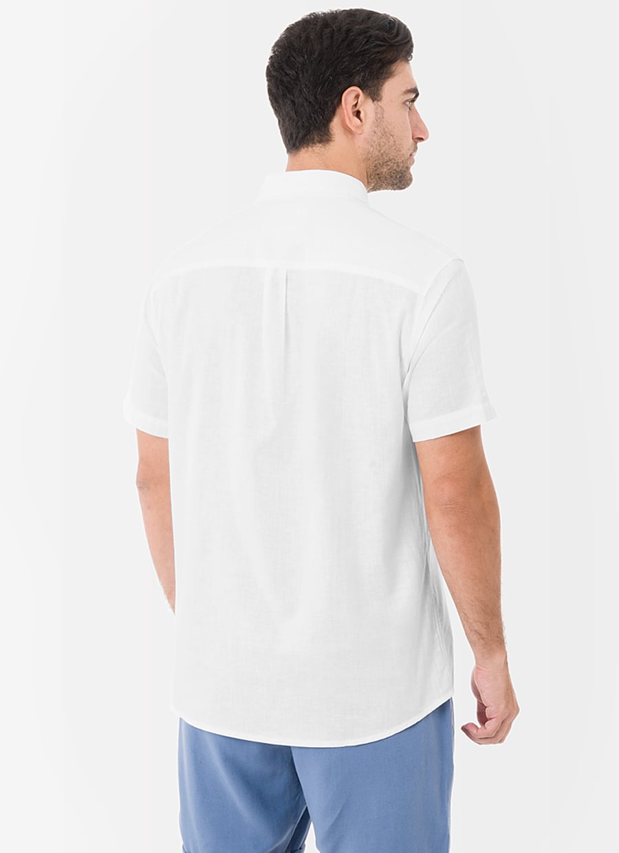 CAMISA CLASICO LINO CABALLERO BERNALD MC - 3