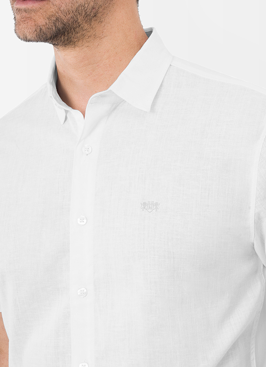 CAMISA CLASICO LINO CABALLERO BERNALD MC - 4