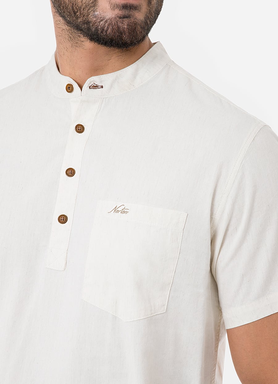 CAMISA MODA LINO CABALLERO KLOSVER - 4
