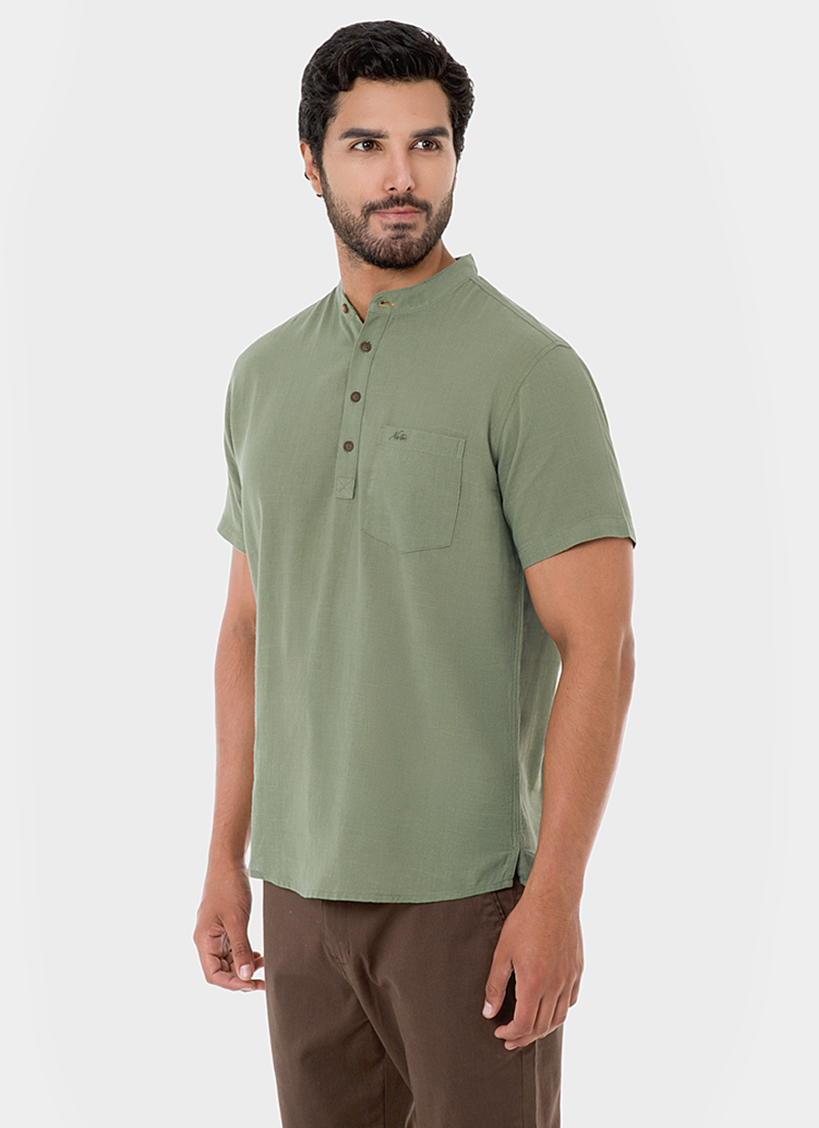 CAMISA MODA POPELINA CABALLERO KLOSVER - 1
