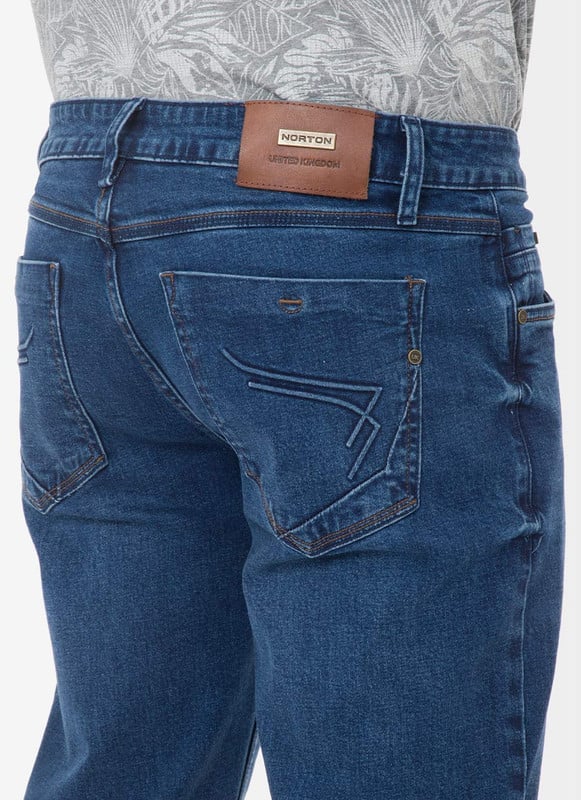 PANTALON MODA KHOPEM DENIM STRETCH HOMBRE - 5