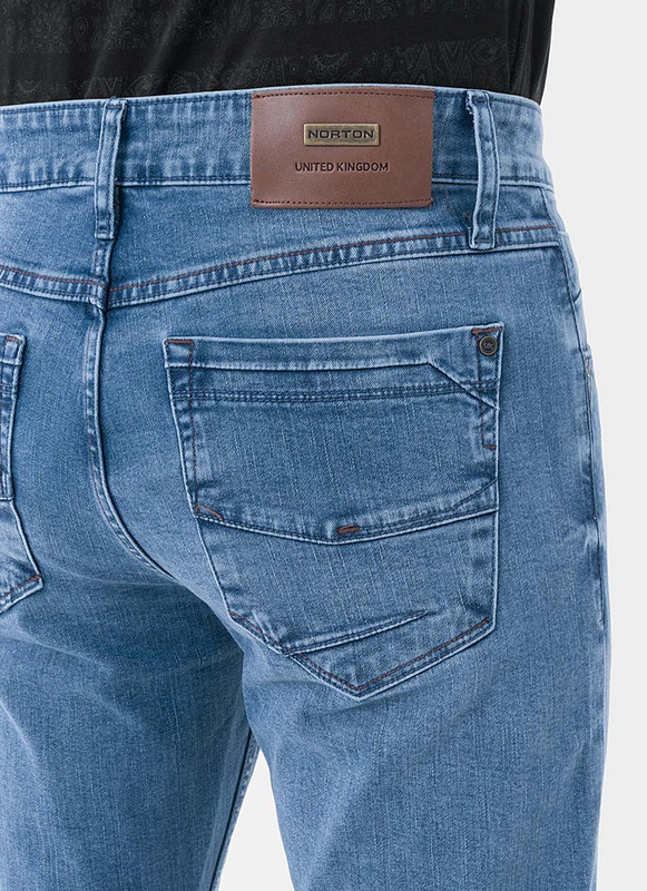 PANTALON MODA BLADIZ DENIM STRETCH HOMBRE - 5