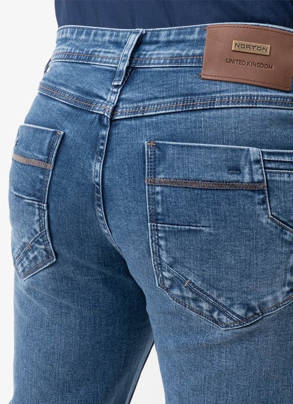 PANTALON MODA FERMINS DENIM STRETCH HOMBRE - 5