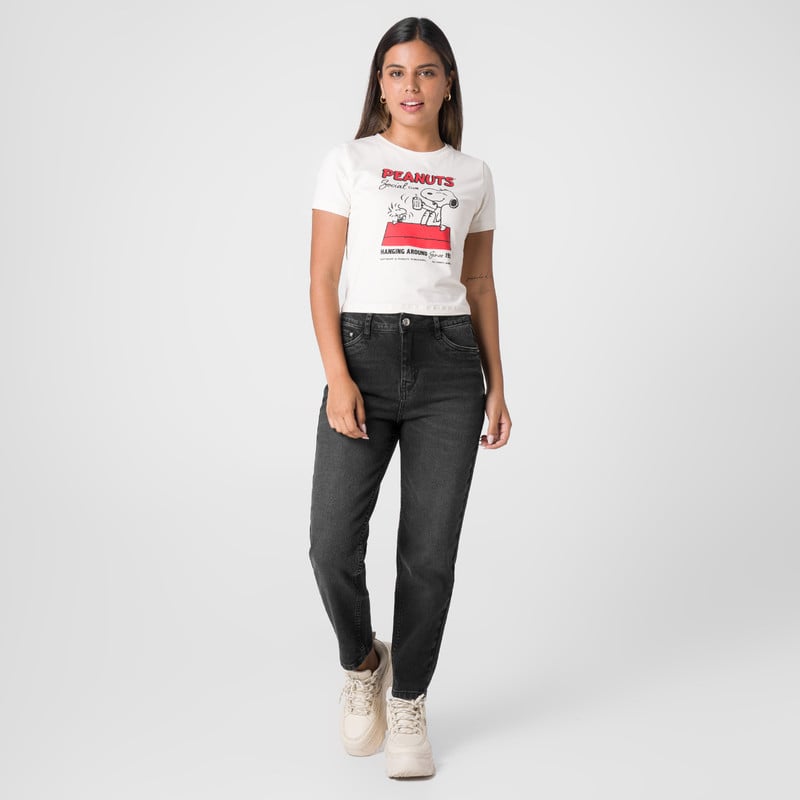 PANTALON MODA LICELI COMFORT DENIM STRETCH MUJER - 2
