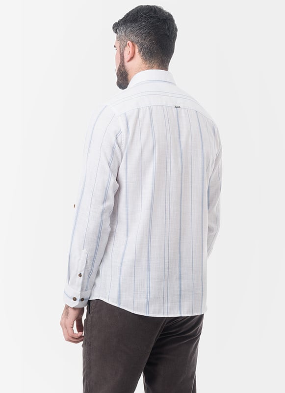 CAMISA MODA EDUWAR LISTADA HOMBRE - 3