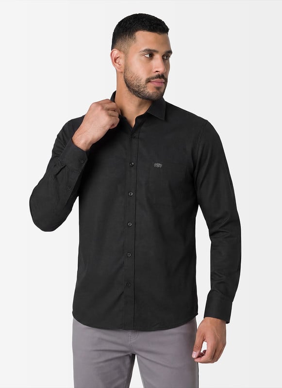 CAMISA CLASICO THOMASEL POPELINA HOMBRE - 1
