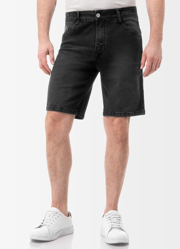 SHORTS BERMUDA RAMZI DENIM STRETCH HOMBRE - 1