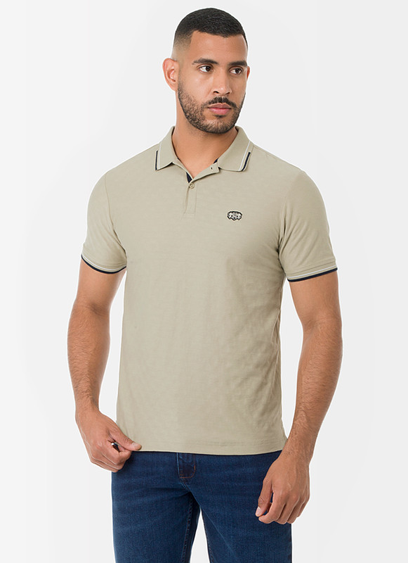 POLO BOX MODA BONZIT JERSEY JACQUARD HOMBRE - 1