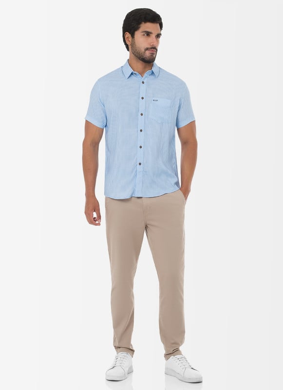 CAMISA CUADROS HOMBRE LUIS 0026 MC - 2