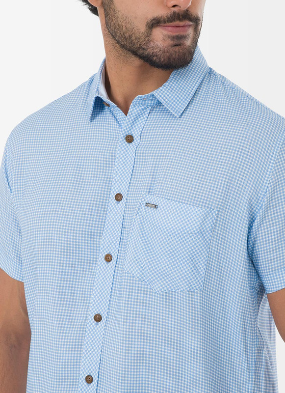 CAMISA CUADROS HOMBRE LUIS 0026 MC - 4