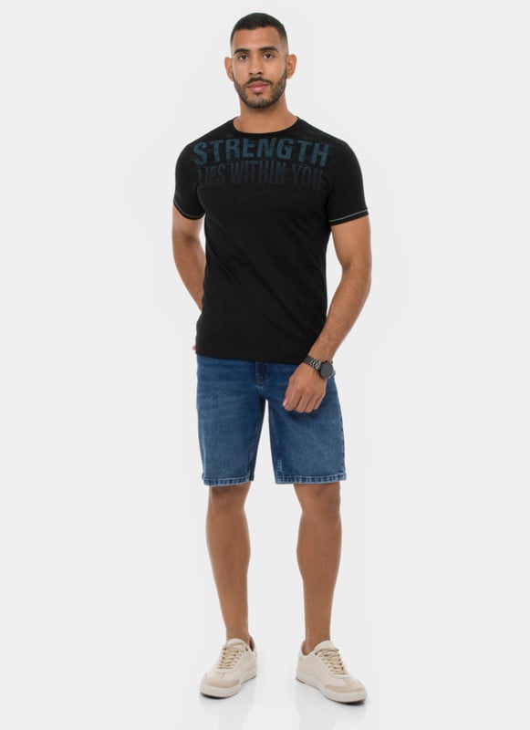 SHORTS DENIM STRETCH HOMBRE BRADMEL - 2