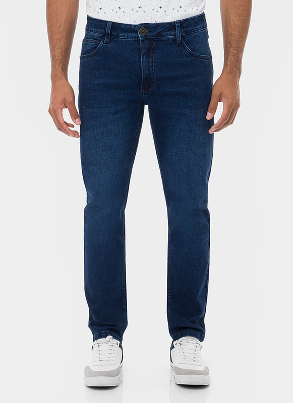 PANTALON DENIM STRETCH HOMBRE NEXZAR - 1