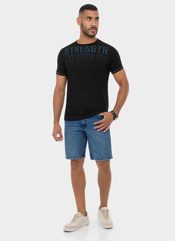 BERMUDA DENIM STRETCH HOMBRE ZAROCK - 2