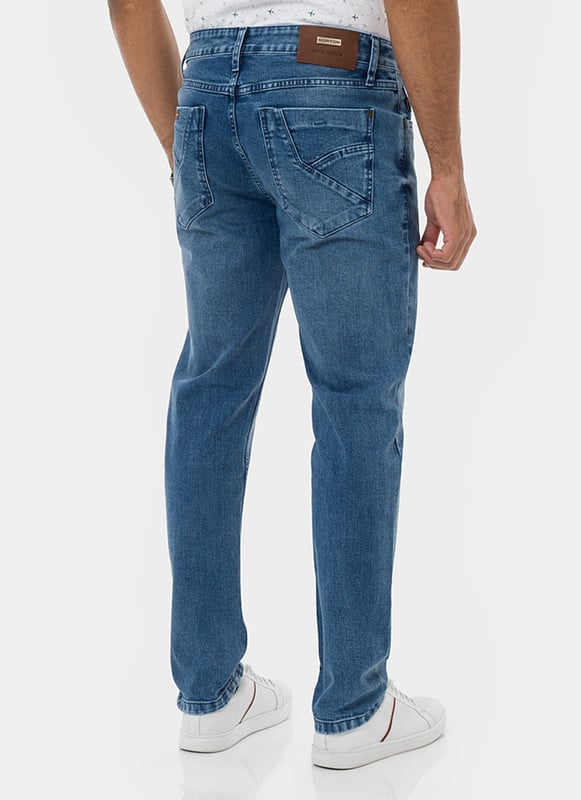 PANTALON DENIM STRETCH HOMBRE GHOMSIT - 3
