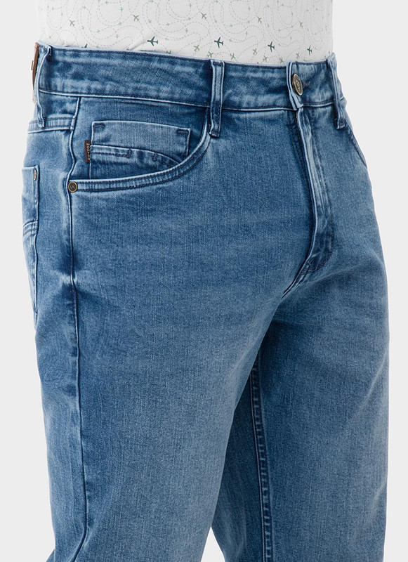 PANTALON DENIM STRETCH HOMBRE GHOMSIT - 4