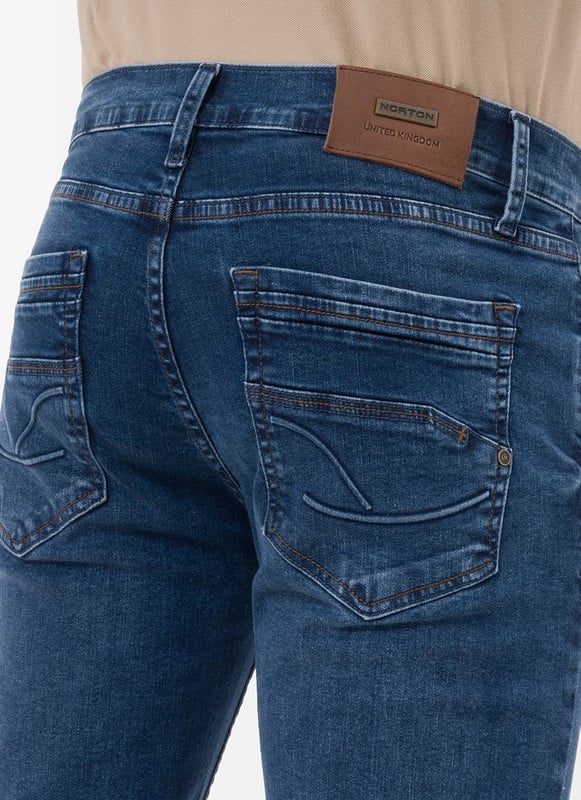 PANTALON DENIM STRETCH HOMBRE ZARDEF - 5
