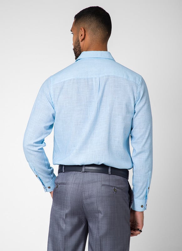 CAMISA POPELINA HOMBRE LUIS 0023 ML - 3