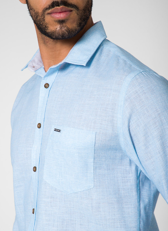 CAMISA POPELINA HOMBRE LUIS 0023 ML - 4