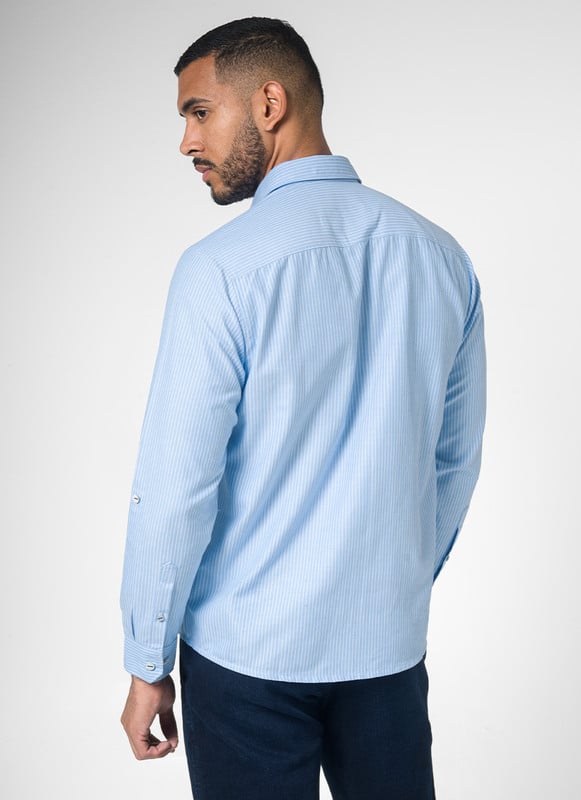 CAMISA LISTADA HOMBRE YANKOY - 3
