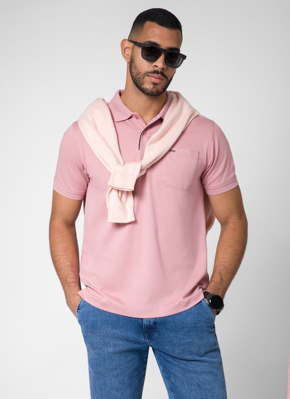 POLO BOX MODA GAMUZA PIMA HOMBRE KENIX - 1