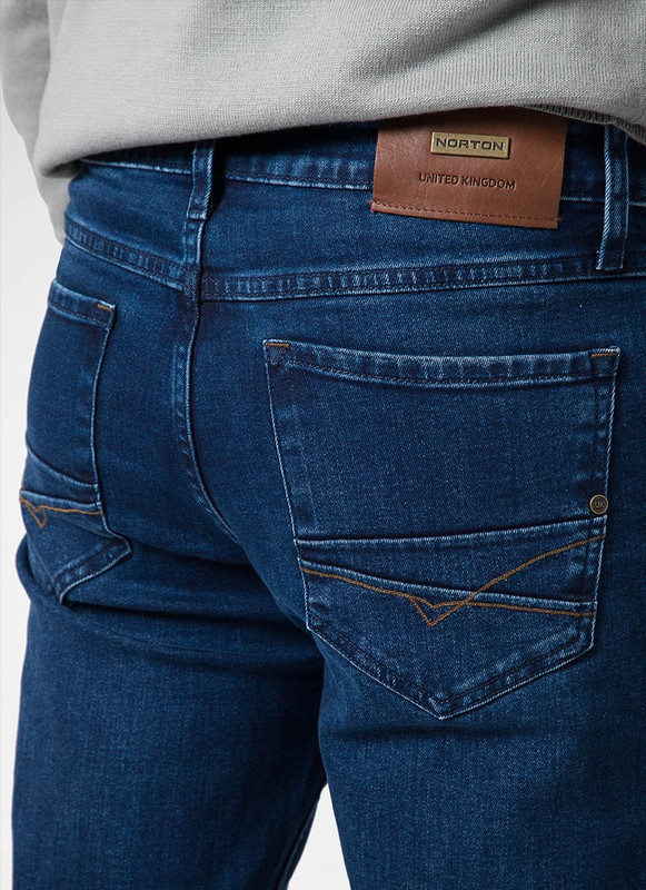 PANTALON DENIM STRETCH HOMBRE WILFHOM - 4