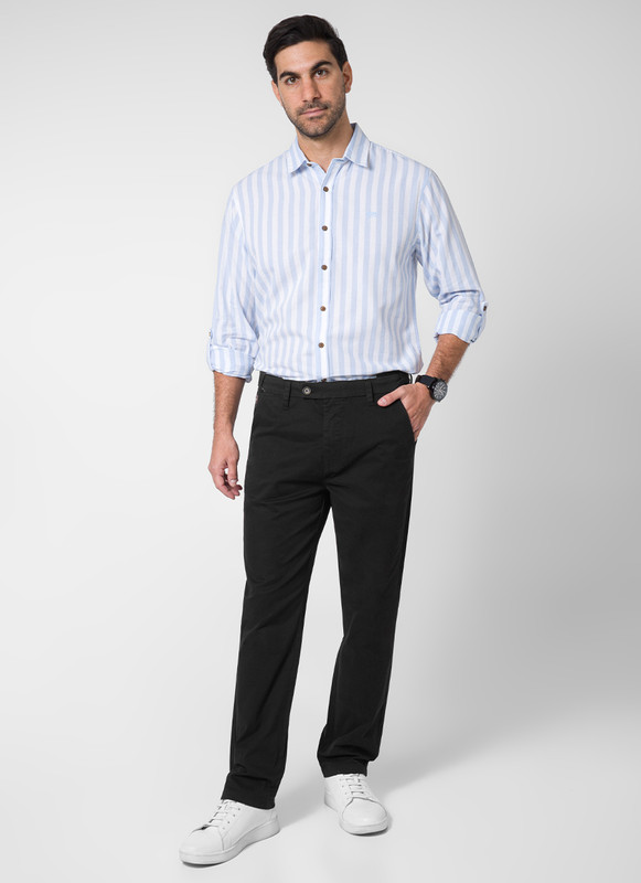 PANTALON DRILL STRETCH HOMBRE SAYKOS - 2