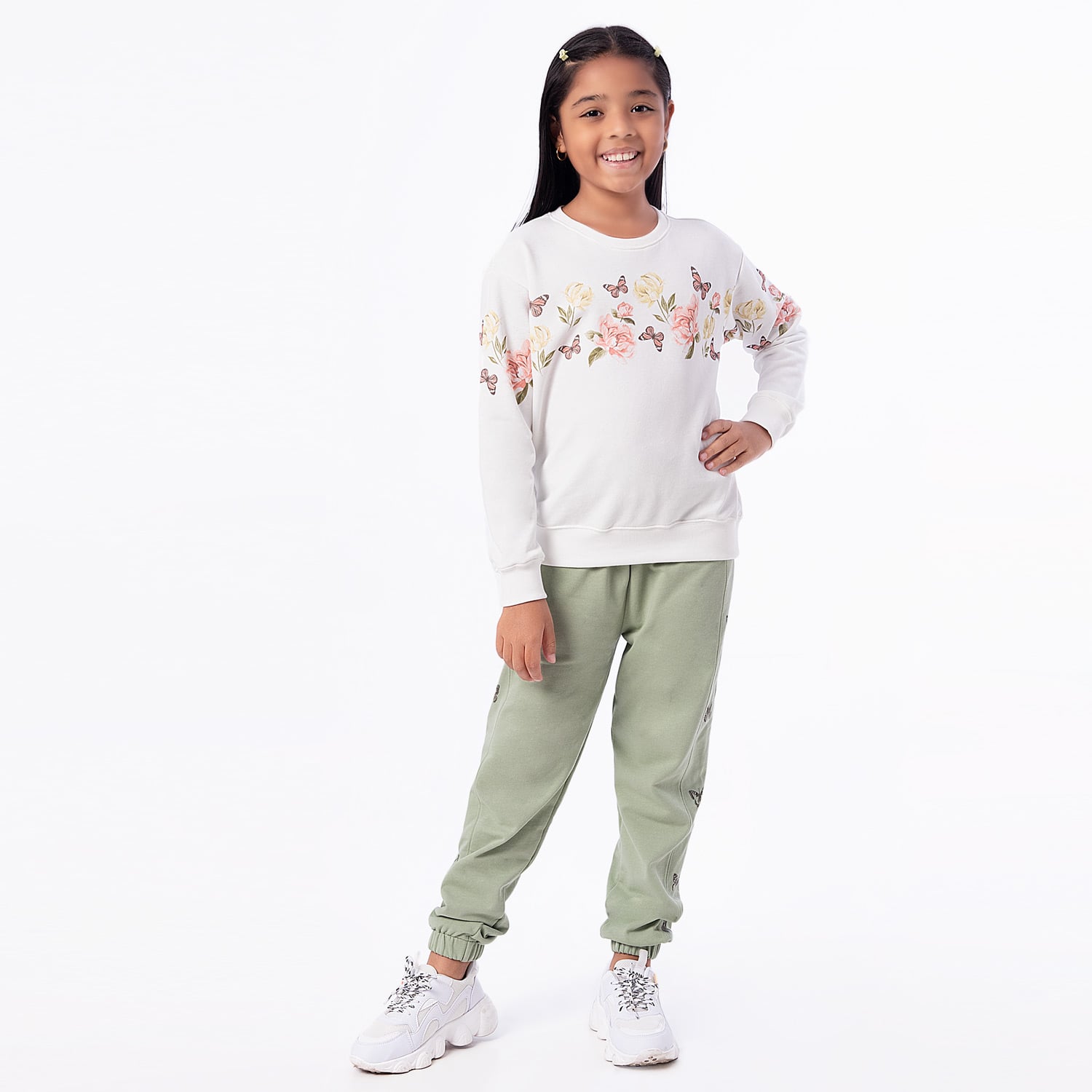 JOGGER FRENCH TERRY PARA NIÑA LYLYKAS - 1