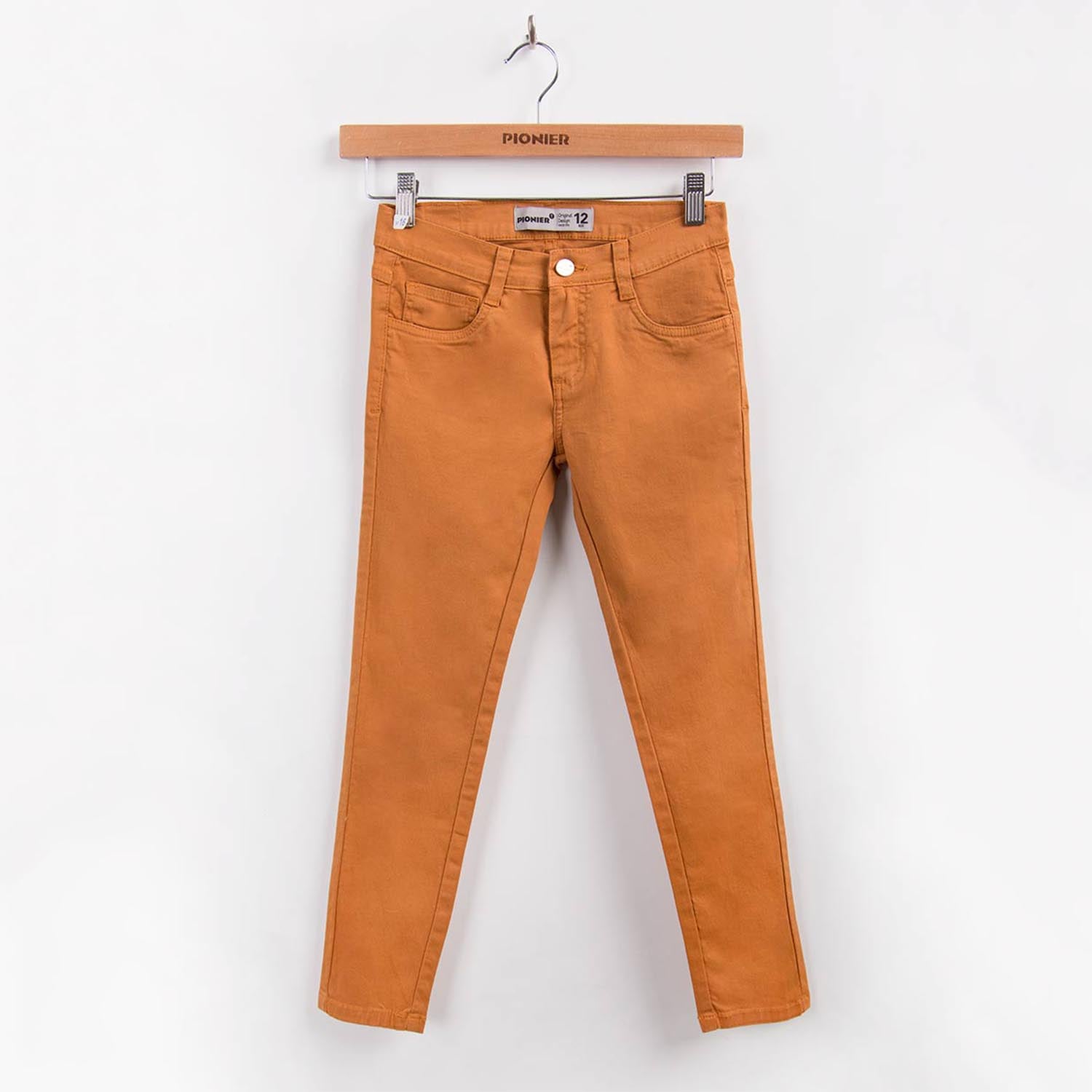 PANTALON CLASICO DRILL STRETCH PARA NIÑA JESSY - 1