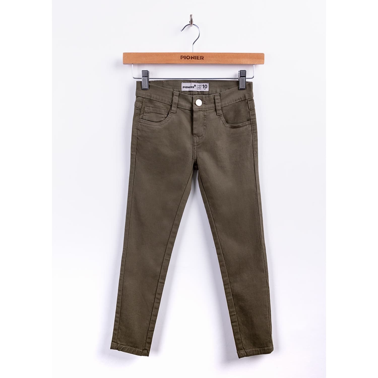 PANTALON CLASICO DRILL STRETCH PARA NIÑA JESSY - 1