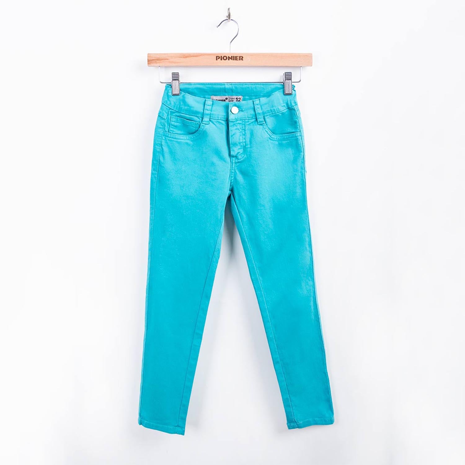 PANTALON CLASICO DRILL STRETCH PARA NIÑA JESSY - 2