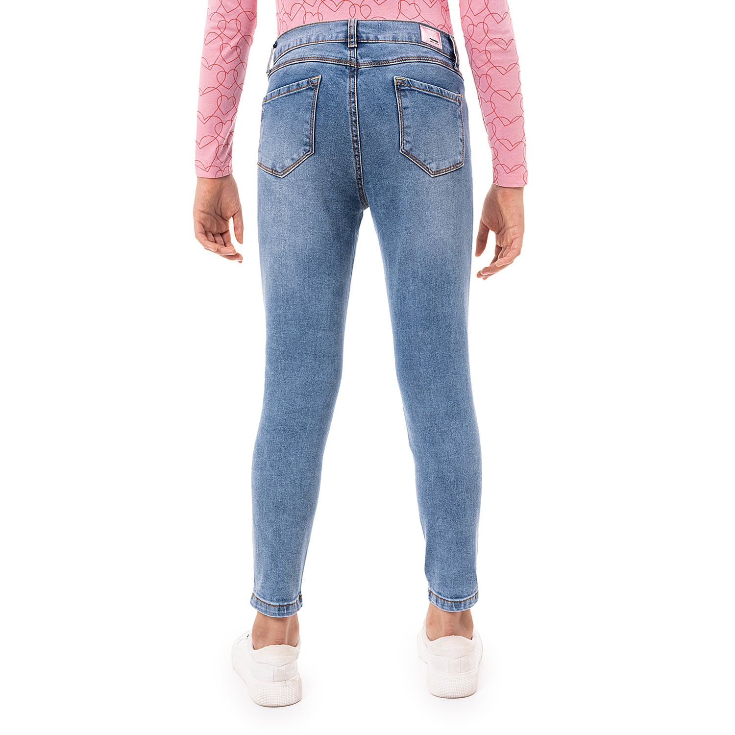 PANTALÓN JEAN PITILLO DENIM STRETCH NIÑA PIONIER ERICA - 3
