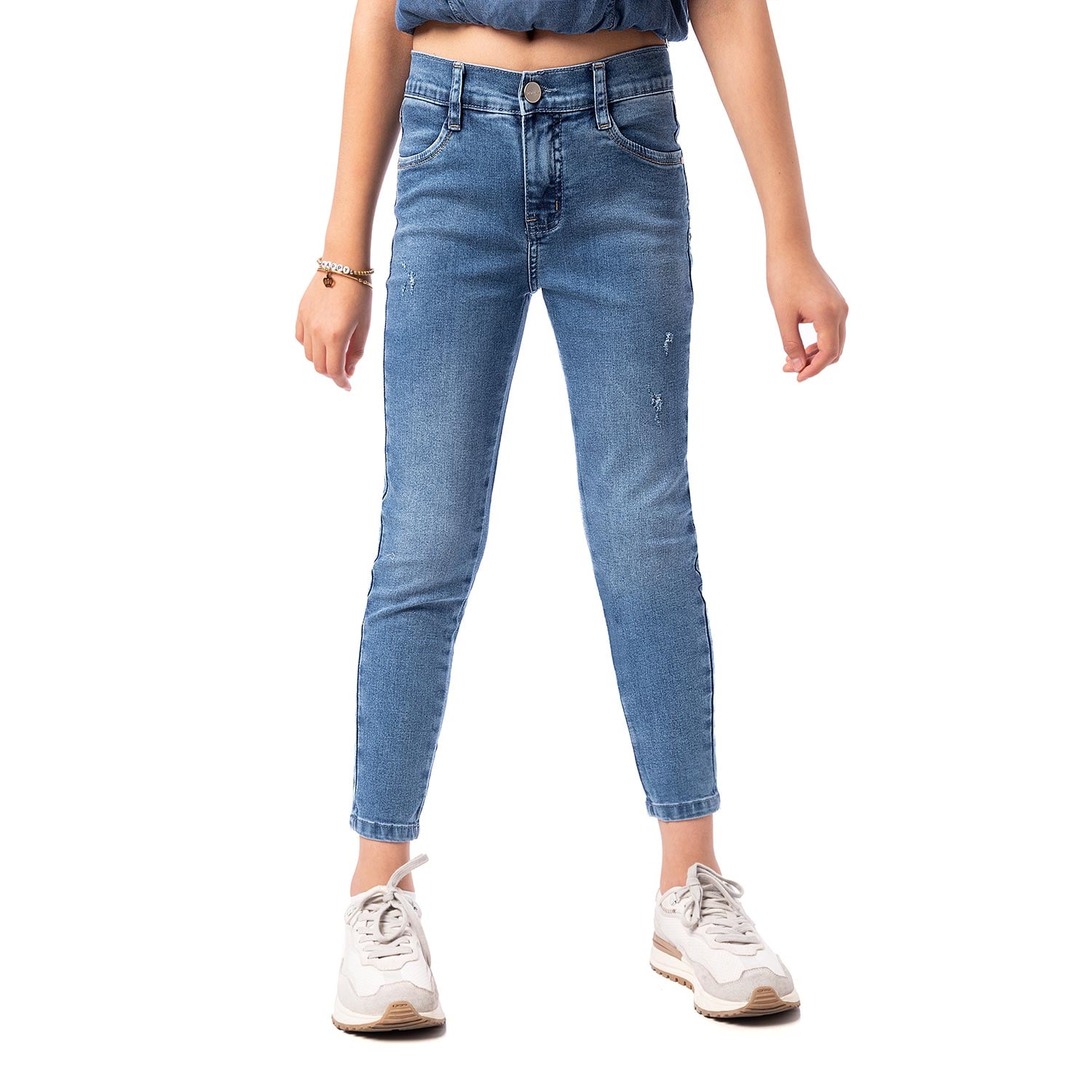 JEANS PITILLO DENIM STRETCH NIÑA PIONIER LINNA - 2