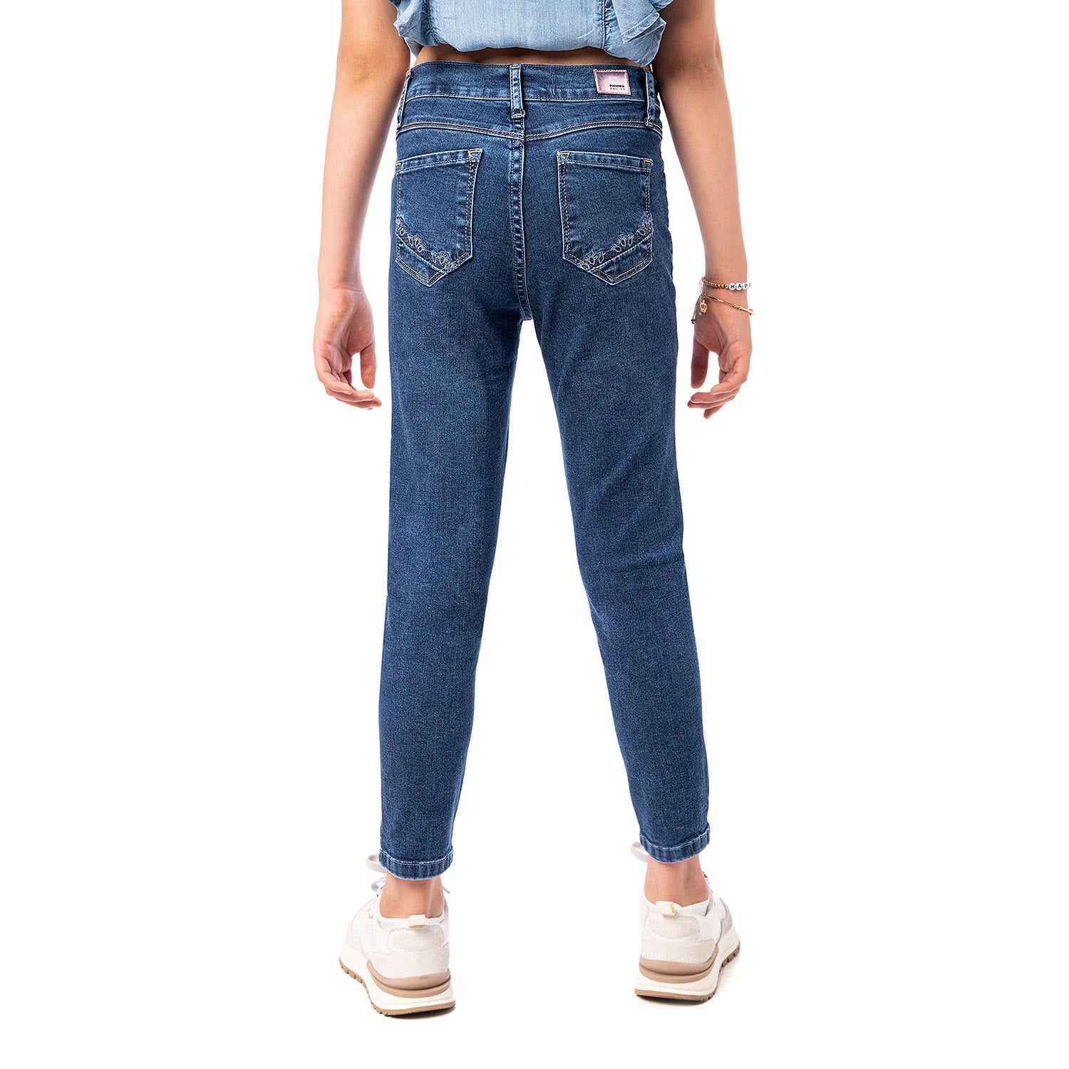 JEANS PITILLO DENIM STRETCH NIÑA PIONIER LINNA - 3