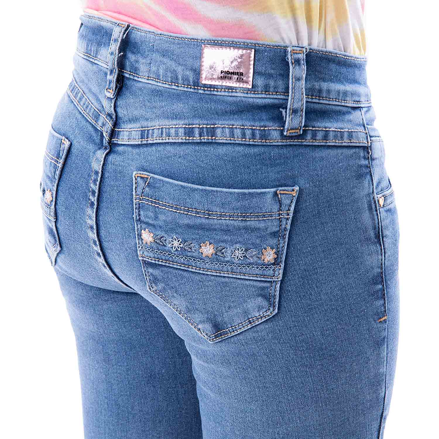 JEANS PITILLO DENIM STRETCH NIÑA PIONIER LUANA - 6