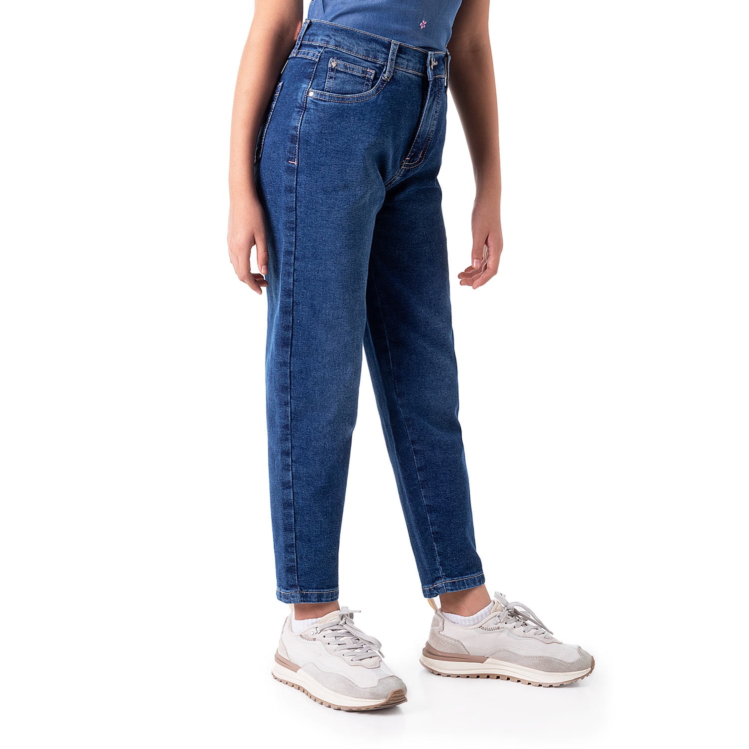 PANTALÓN JEAN DENIM STRETCH NIÑA PIONIER LUPITA - 2