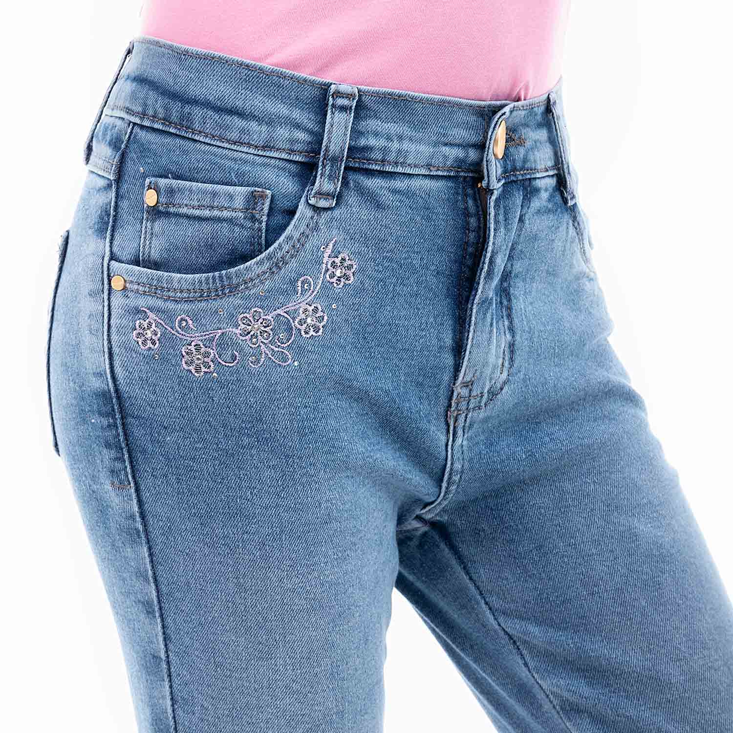 JEANS PITILLO DENIM STRETCH NIÑA PIONIER YUMEICO - 5