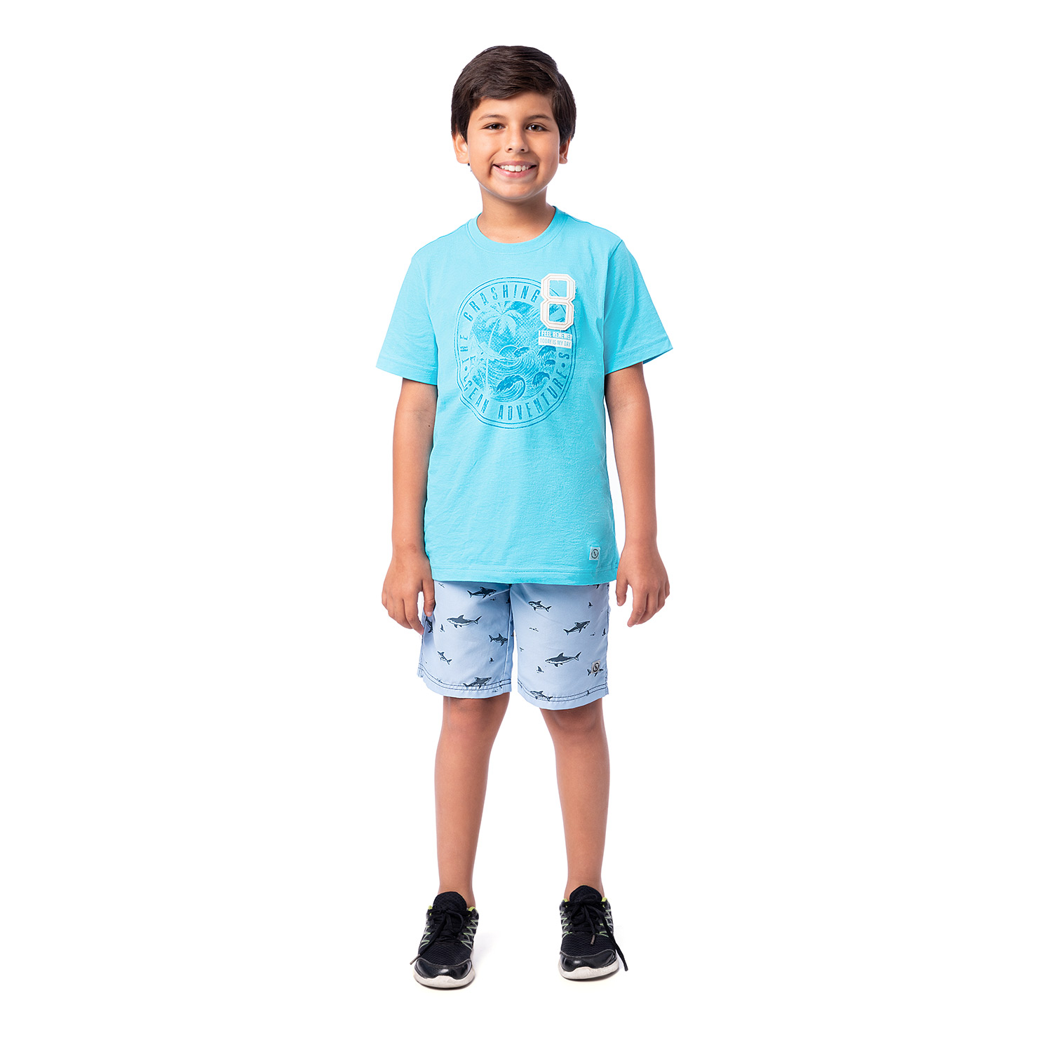 SHORT TAFETA PARA NIÑO LACKY - 1